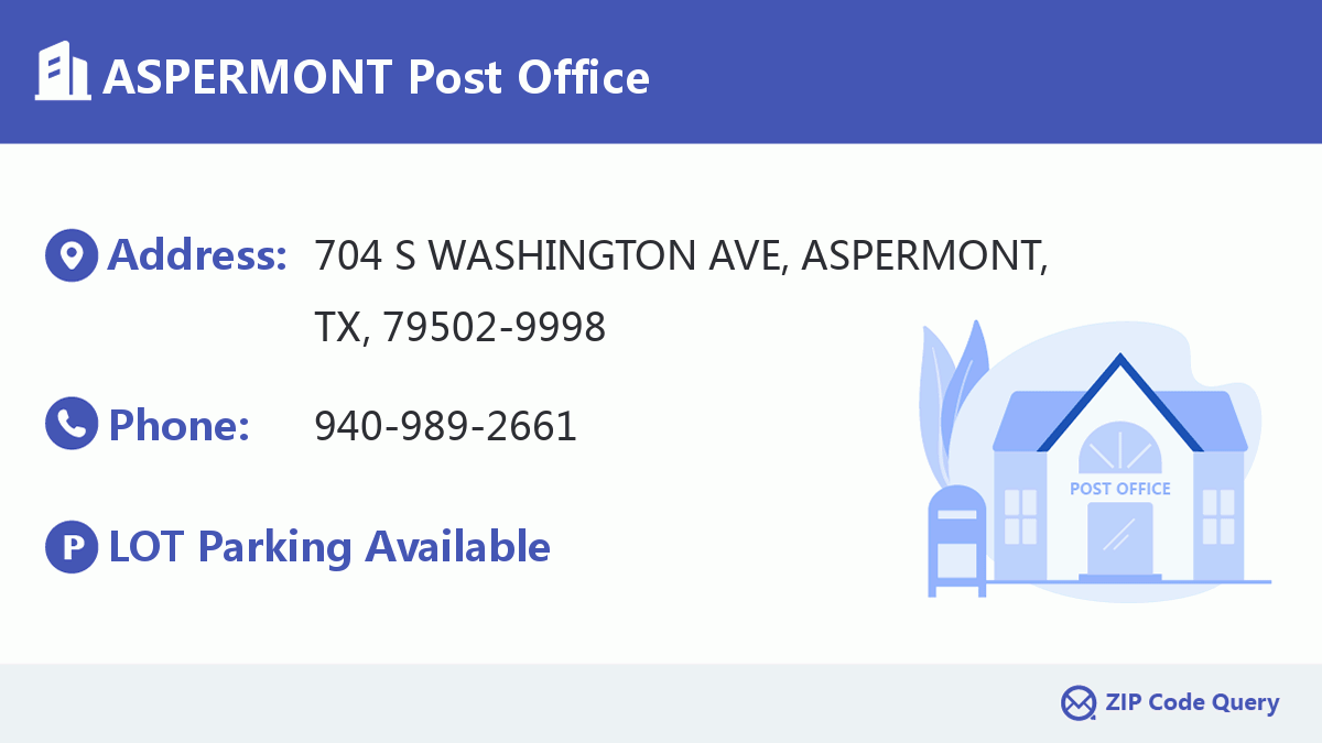 Post Office:ASPERMONT