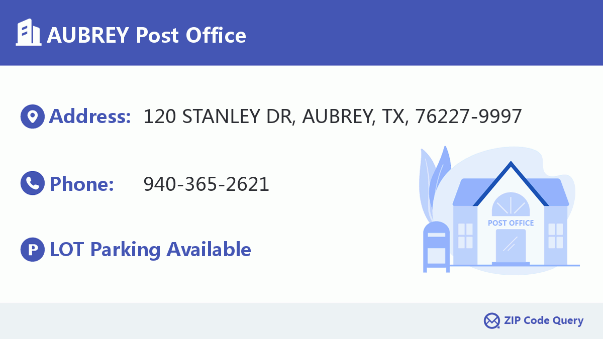 Post Office:AUBREY