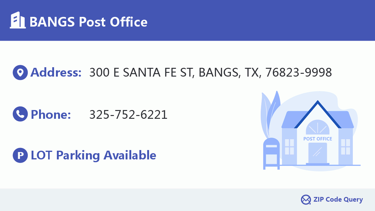 Post Office:BANGS