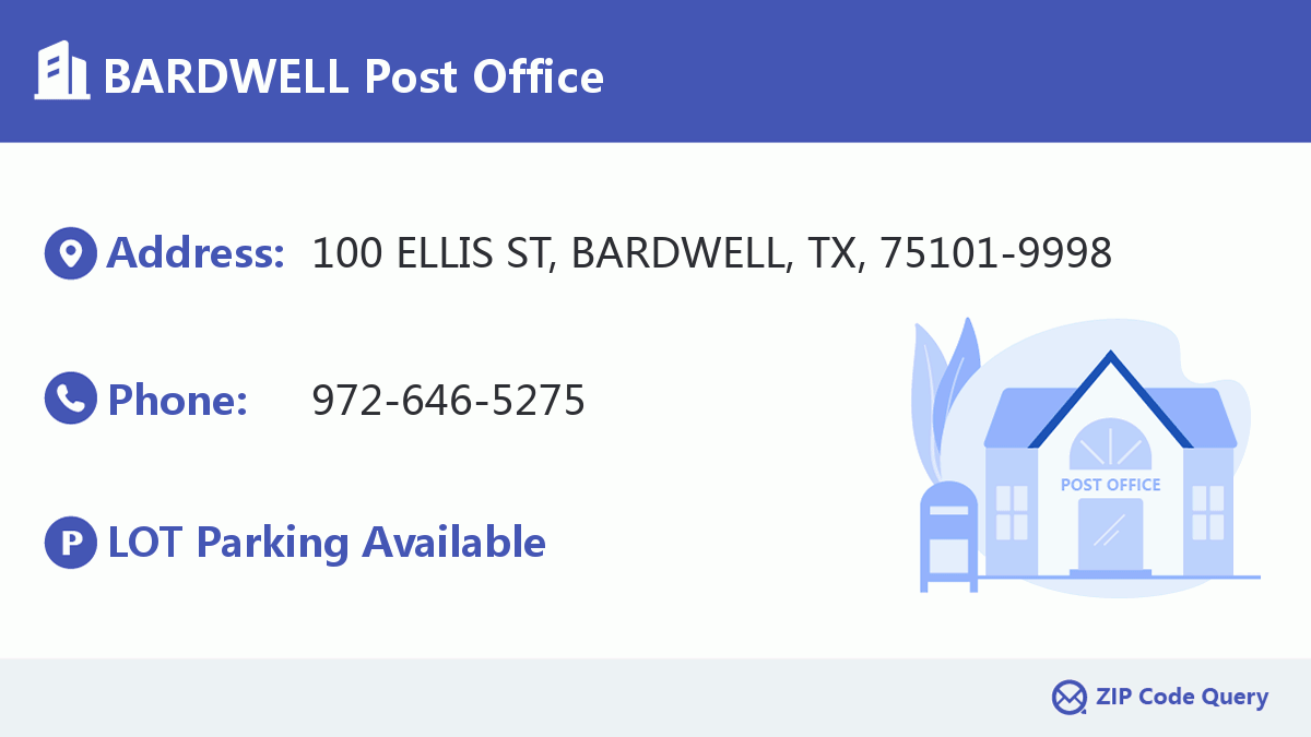 Post Office:BARDWELL