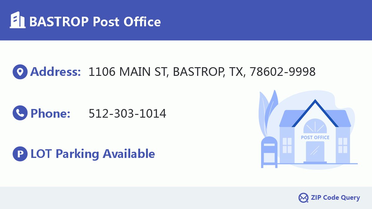 Post Office:BASTROP