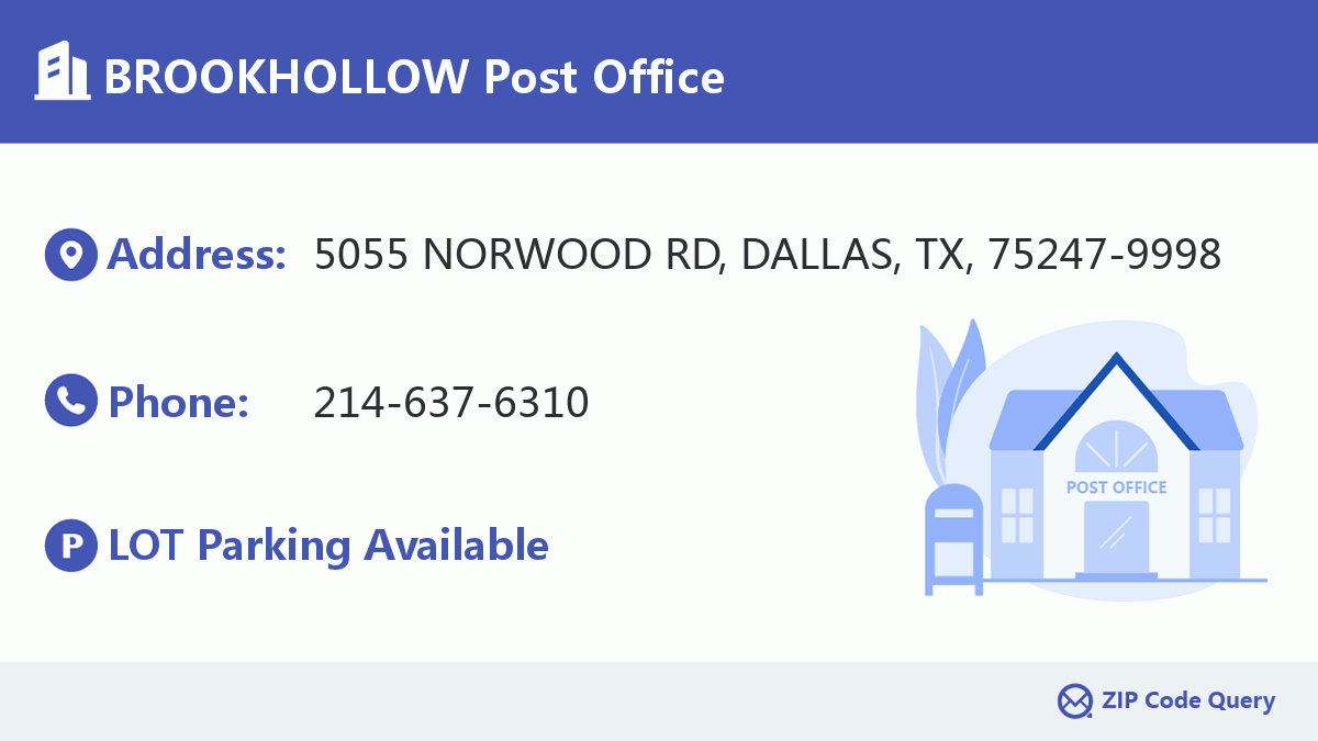 Post Office:BROOKHOLLOW