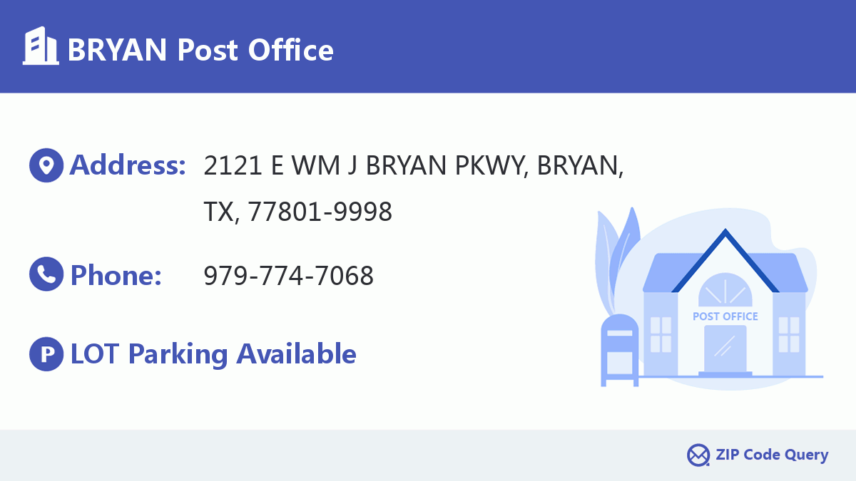 Post Office:BRYAN