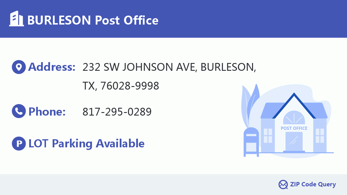Post Office:BURLESON
