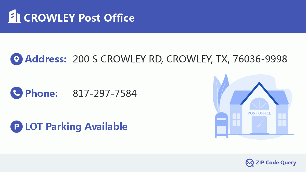 Post Office:CROWLEY