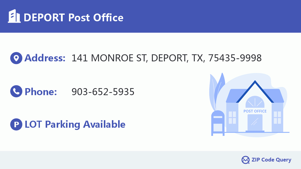 Post Office:DEPORT