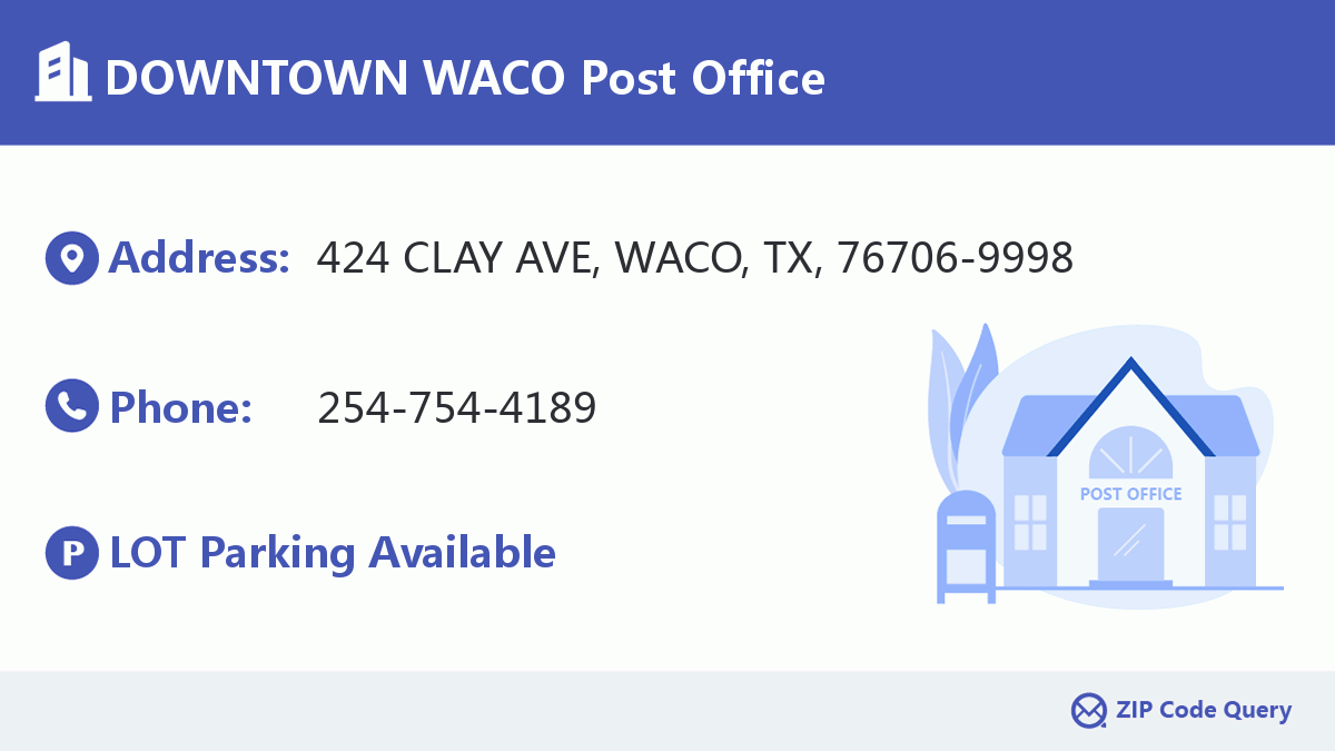 Post Office:DOWNTOWN WACO