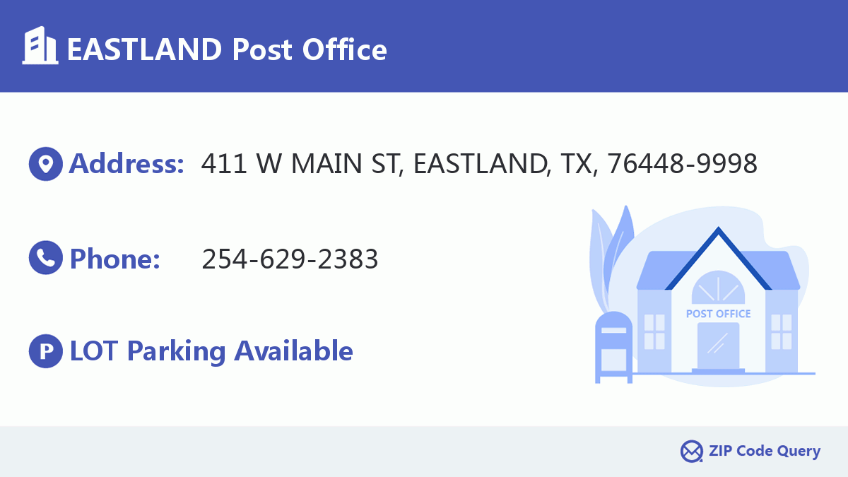 Post Office:EASTLAND