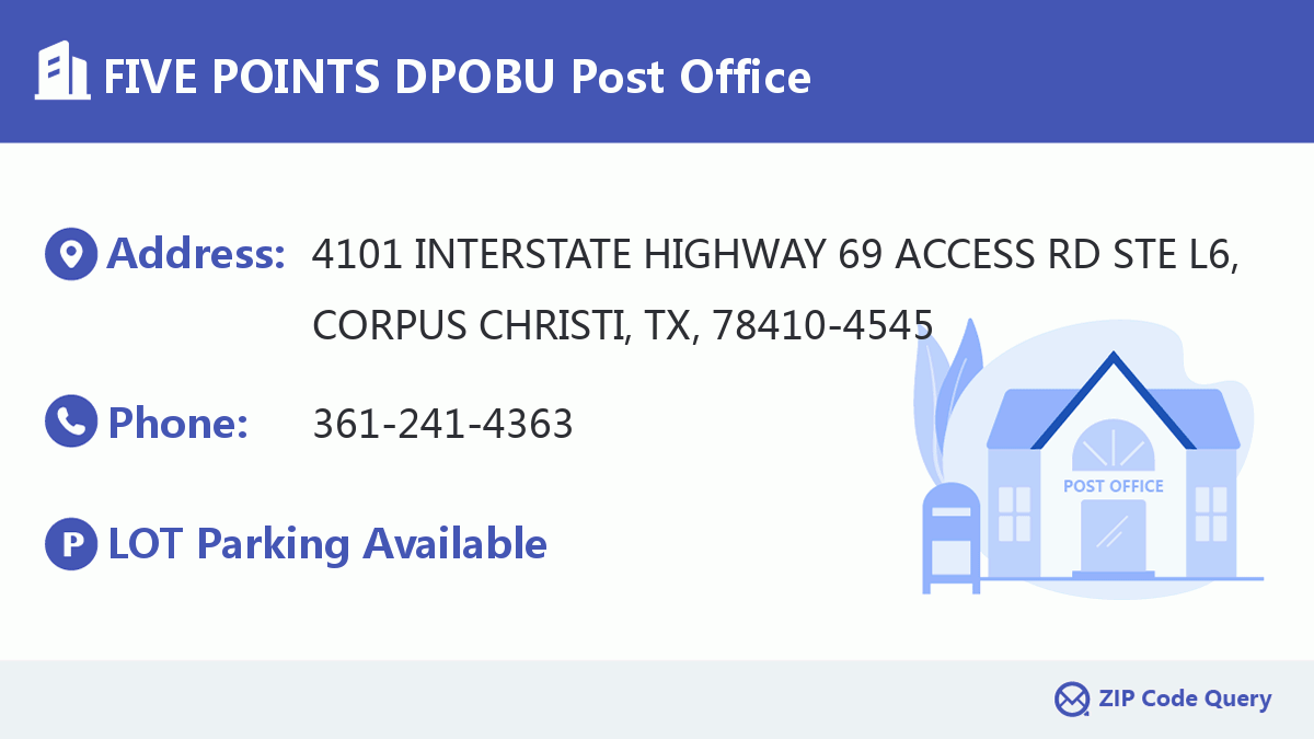 Post Office:FIVE POINTS DPOBU
