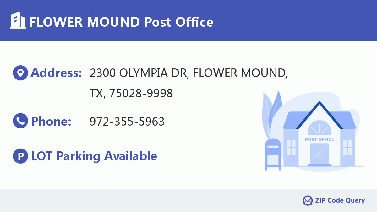 Post Office:FLOWER MOUND