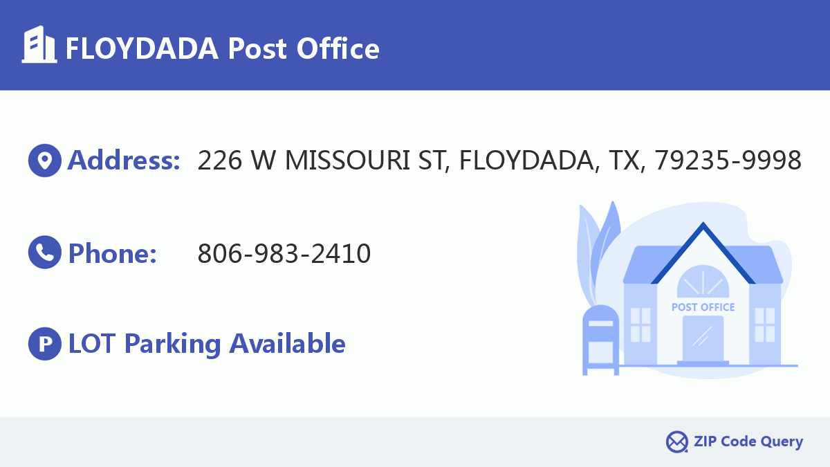 Post Office:FLOYDADA