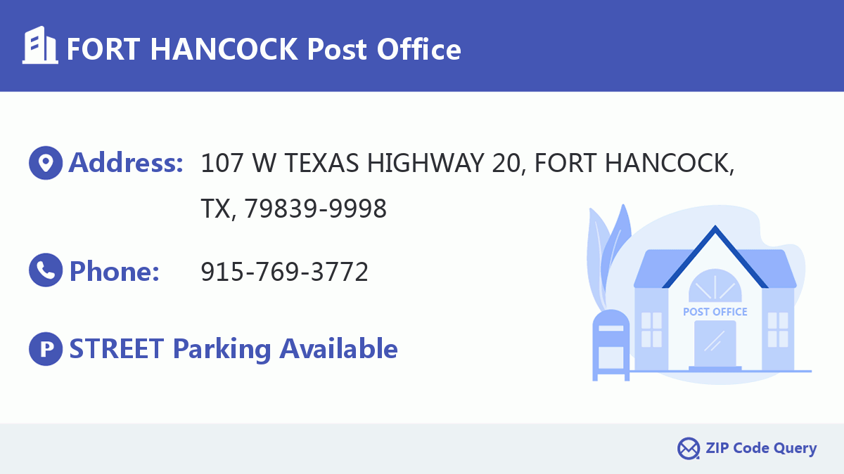 Post Office:FORT HANCOCK