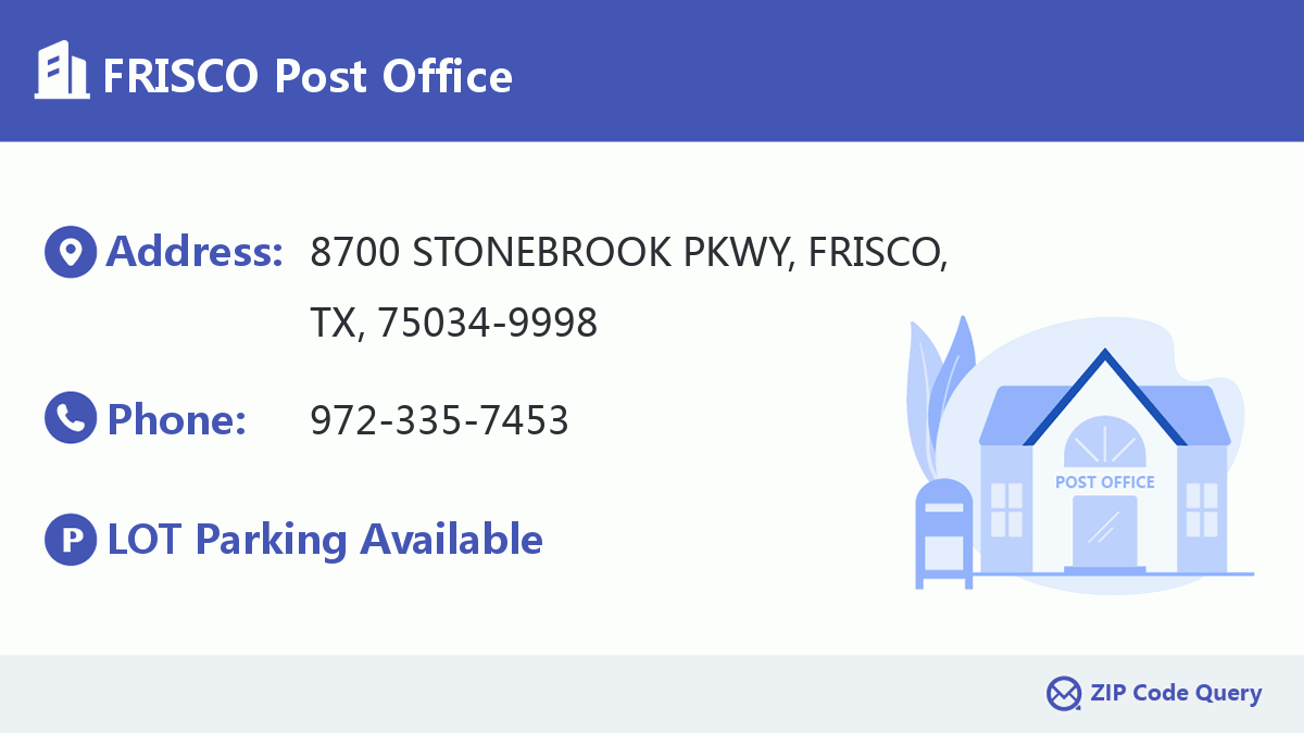 Post Office:FRISCO