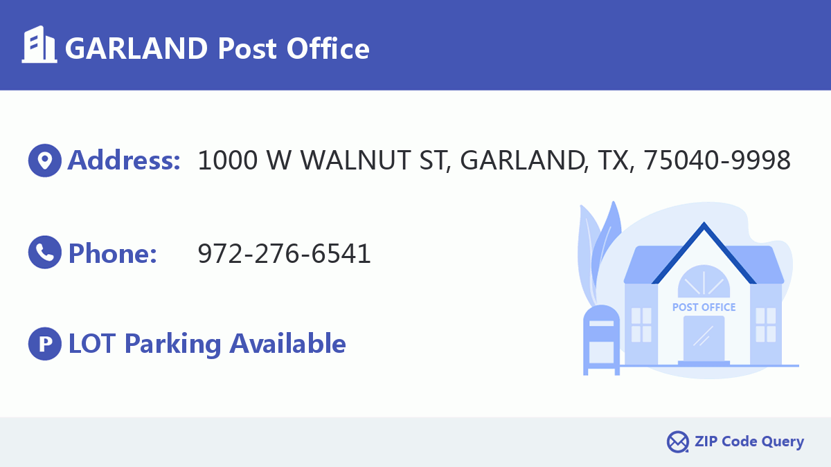 Post Office:GARLAND