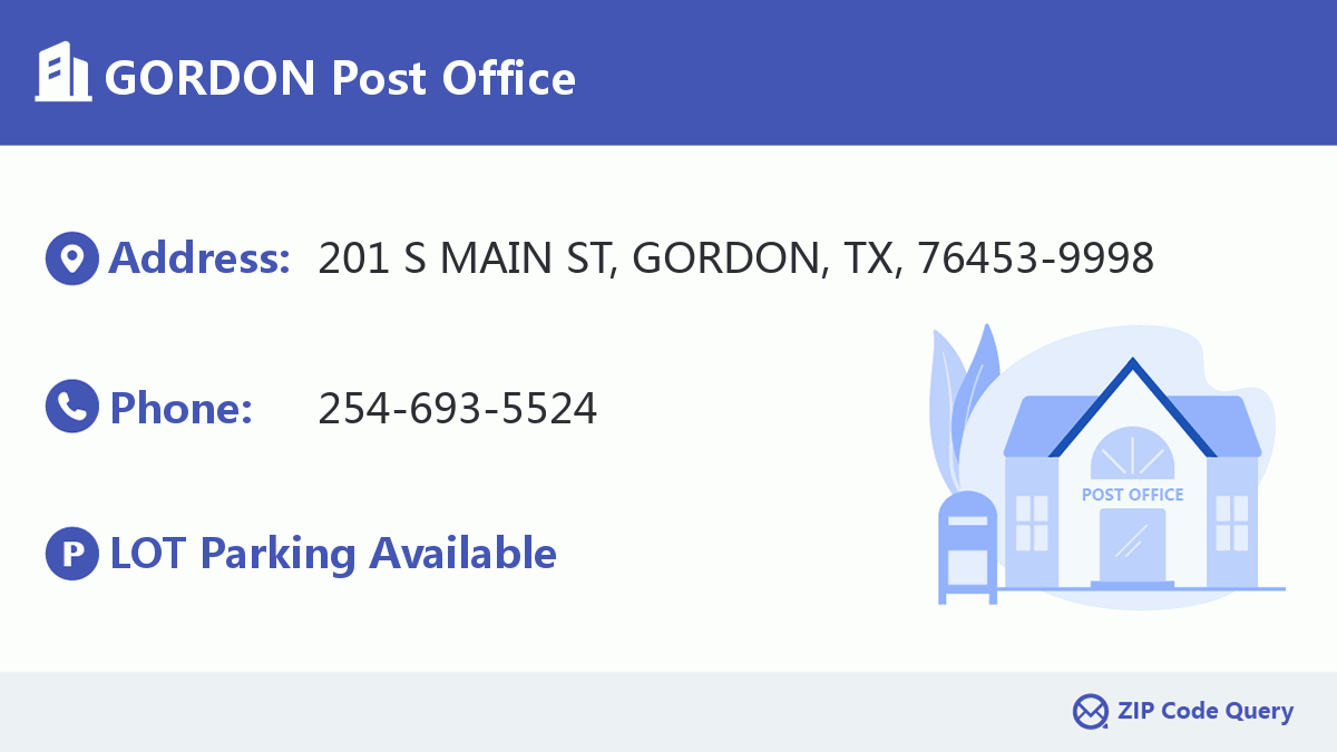 Post Office:GORDON