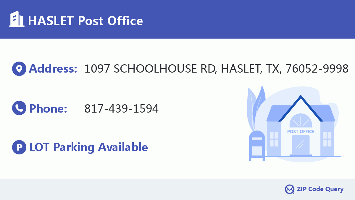 Post Office:HASLET