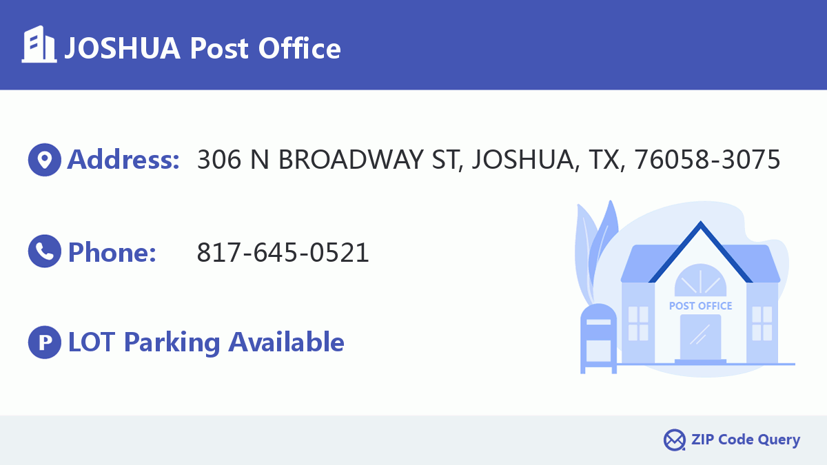 Post Office:JOSHUA