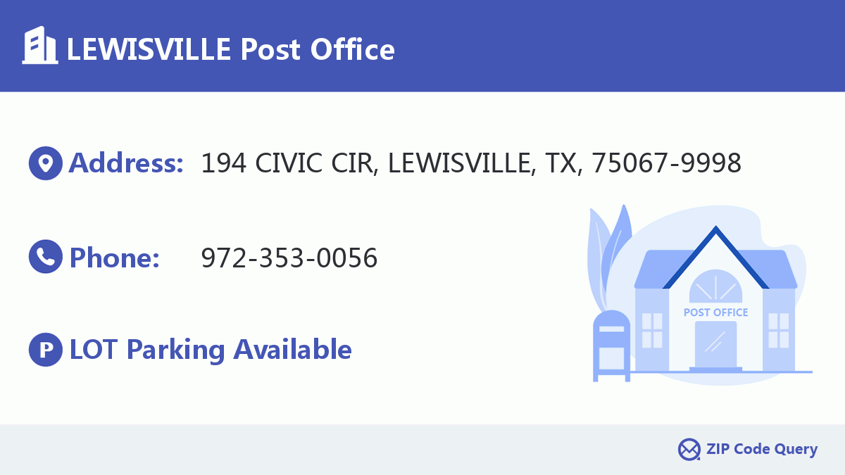 Post Office:LEWISVILLE