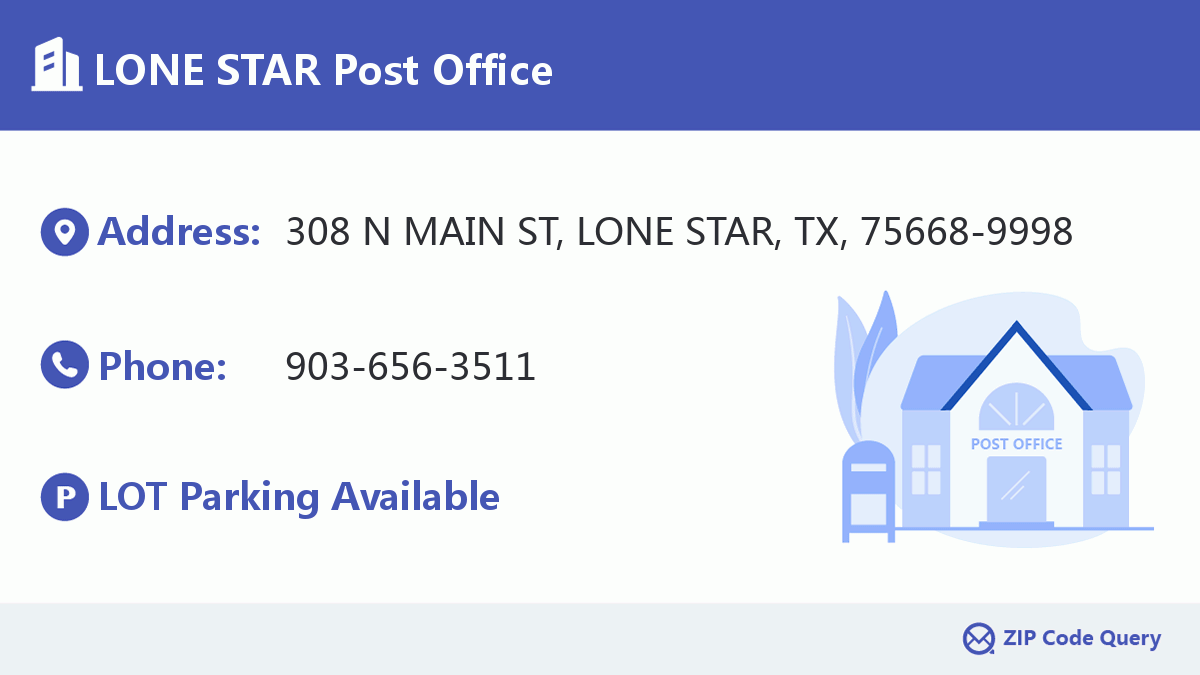 Post Office:LONE STAR