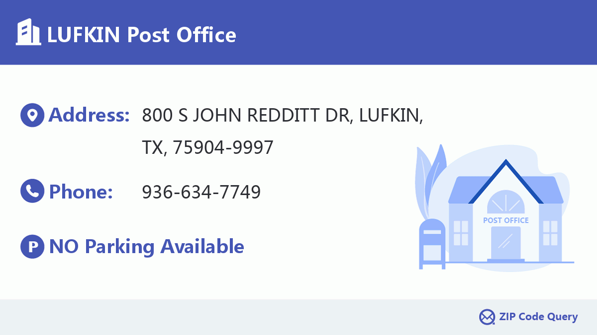 Post Office:LUFKIN