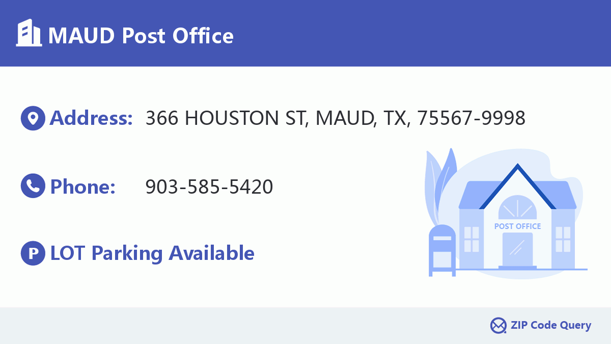Post Office:MAUD