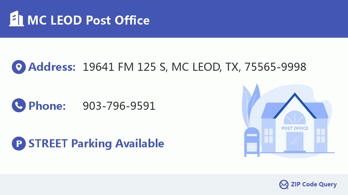 Post Office:MC LEOD