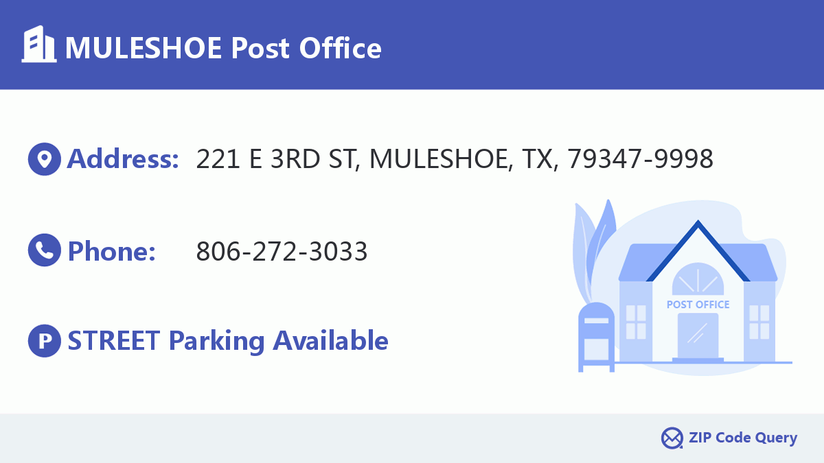 Post Office:MULESHOE