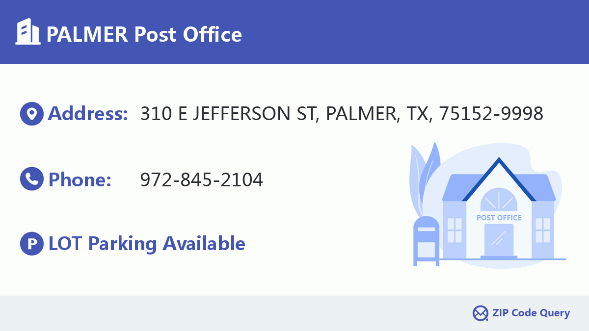 Post Office:PALMER