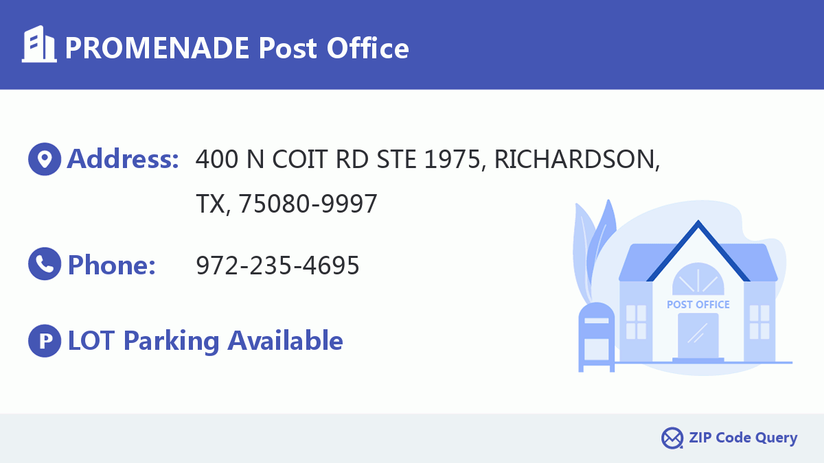 Post Office:PROMENADE