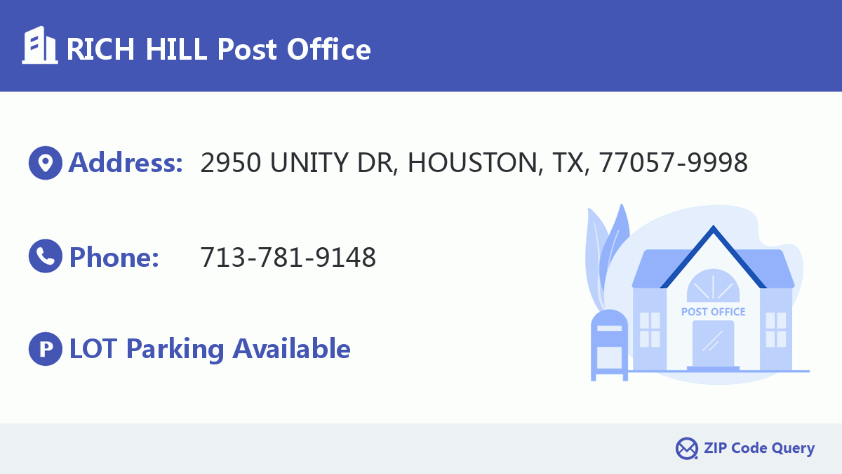Post Office:RICH HILL