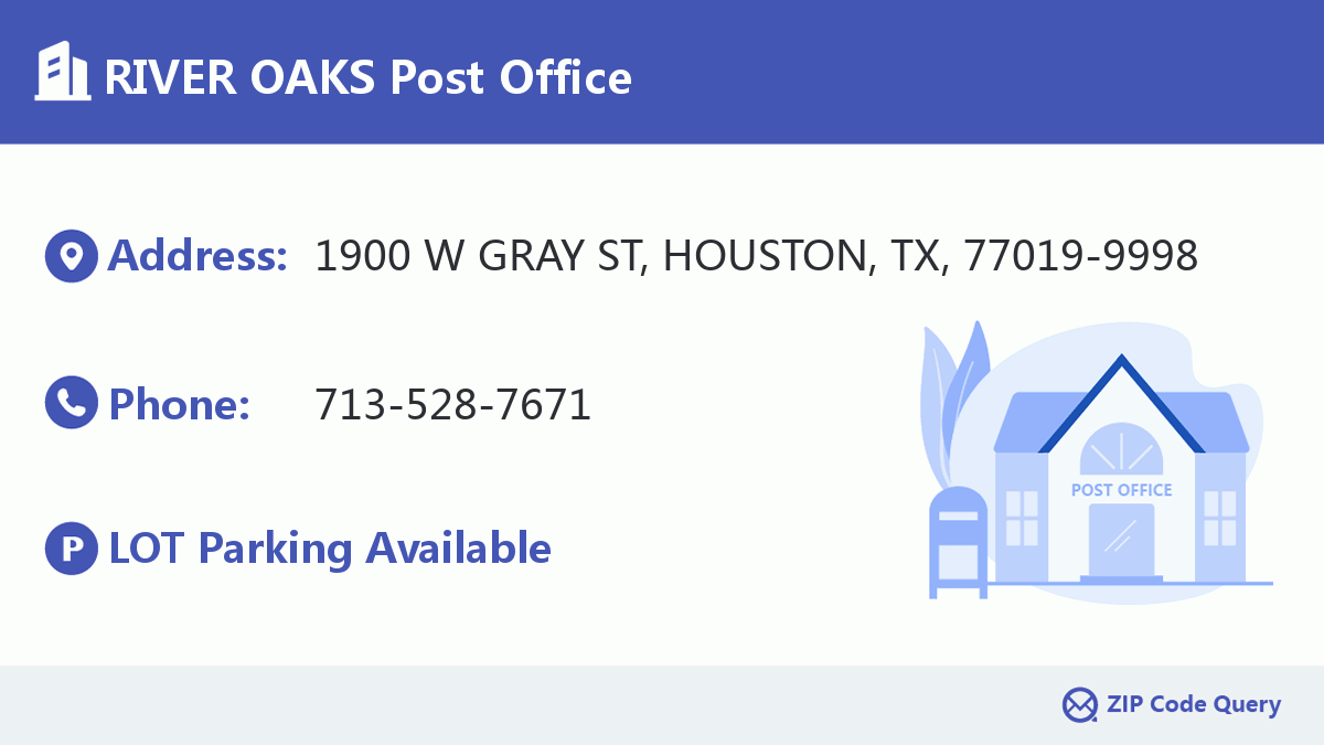 Post Office:RIVER OAKS