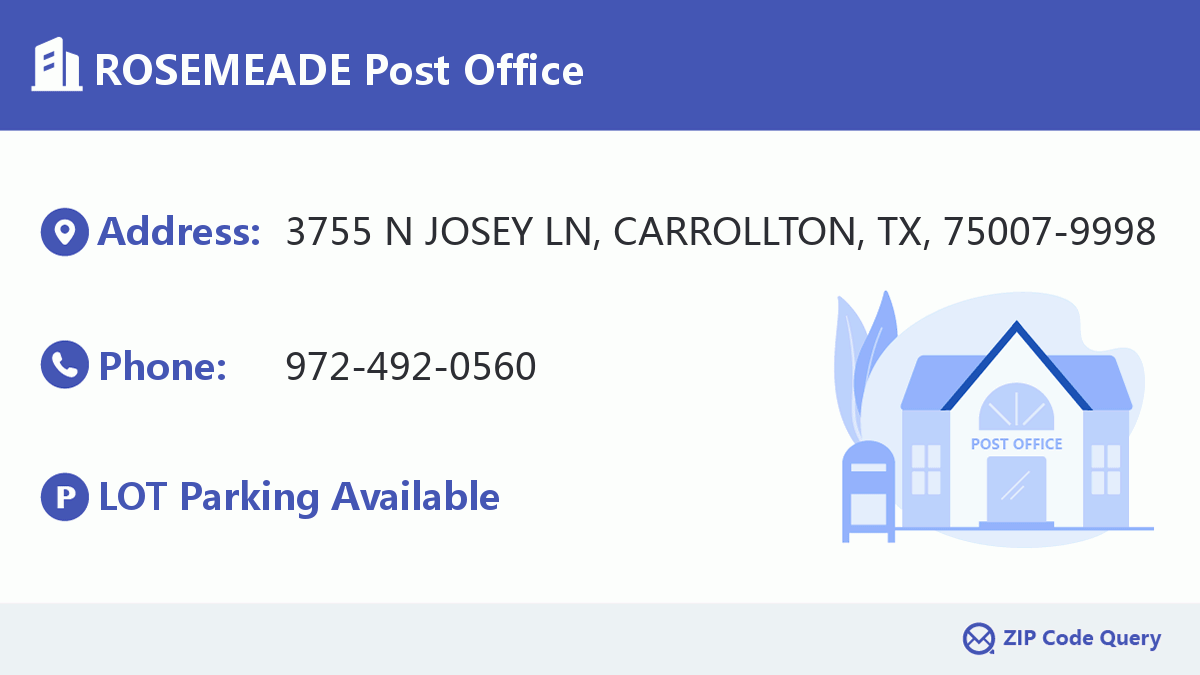 Post Office:ROSEMEADE