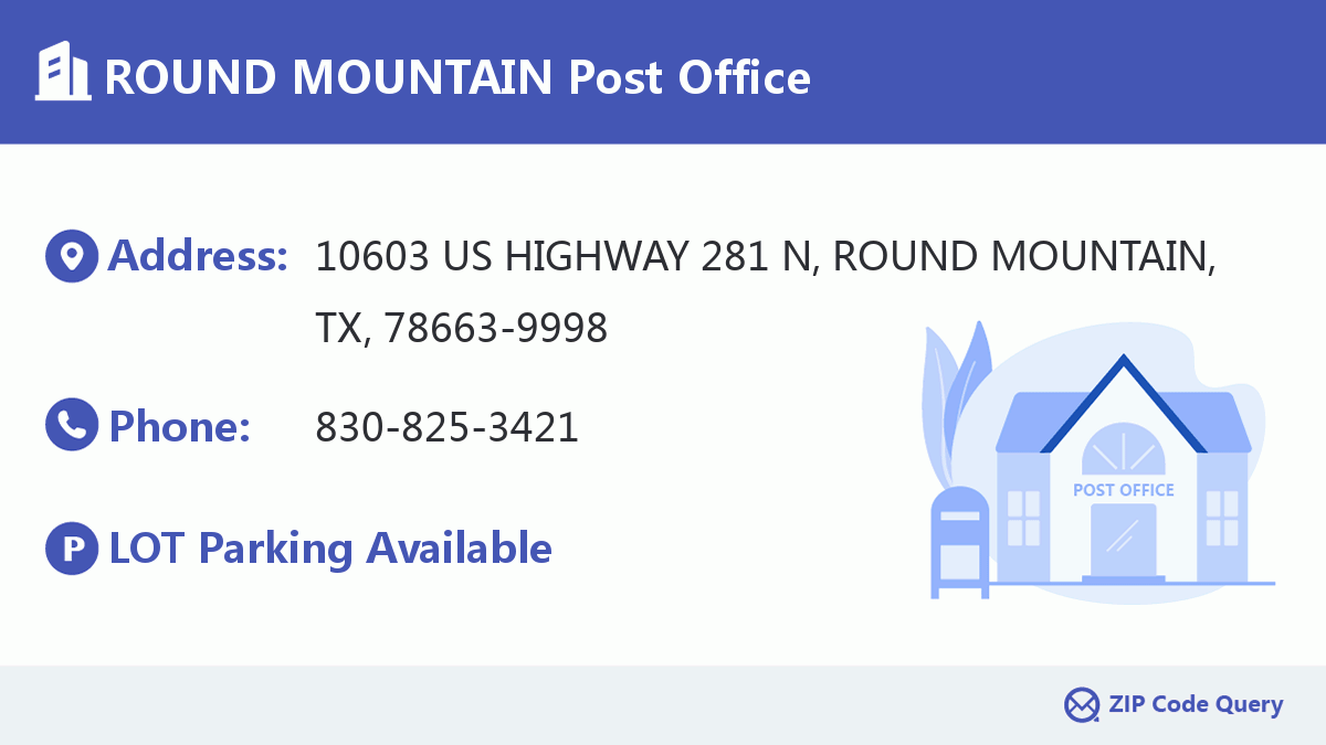 Post Office:ROUND MOUNTAIN