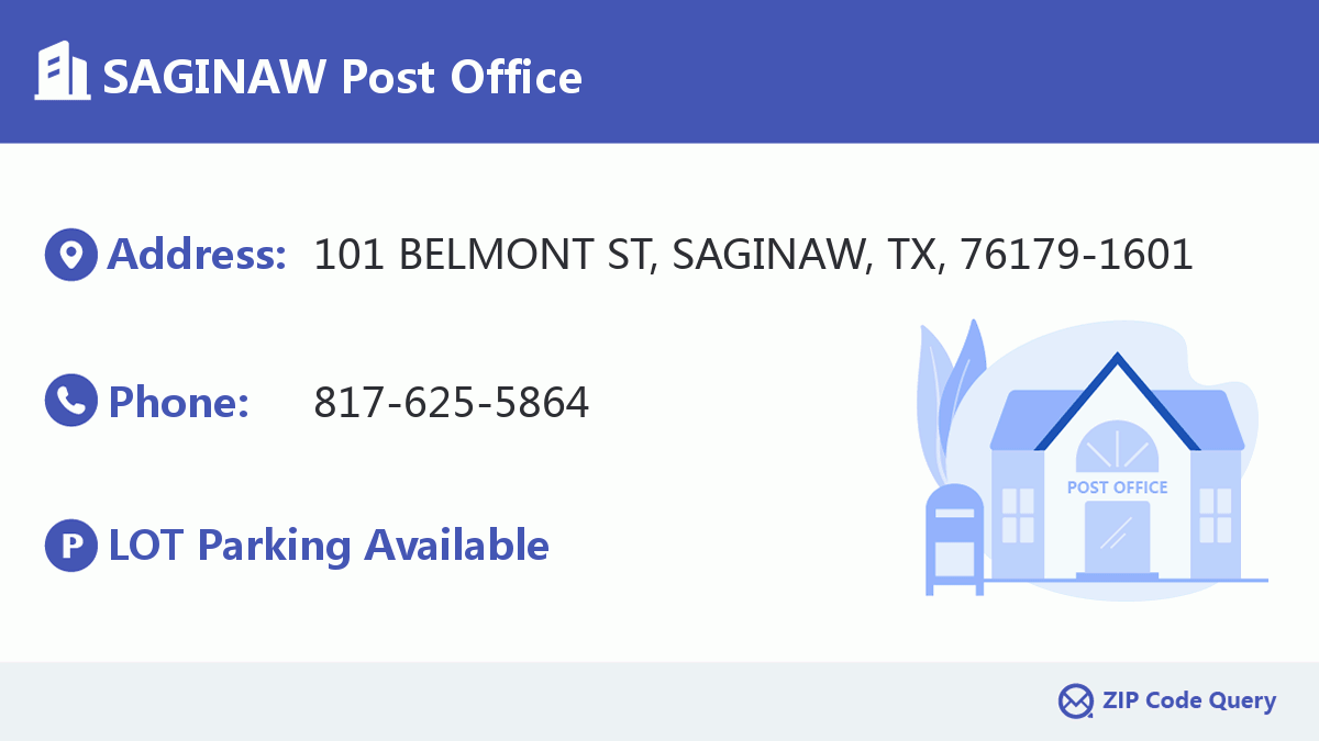 Post Office:SAGINAW