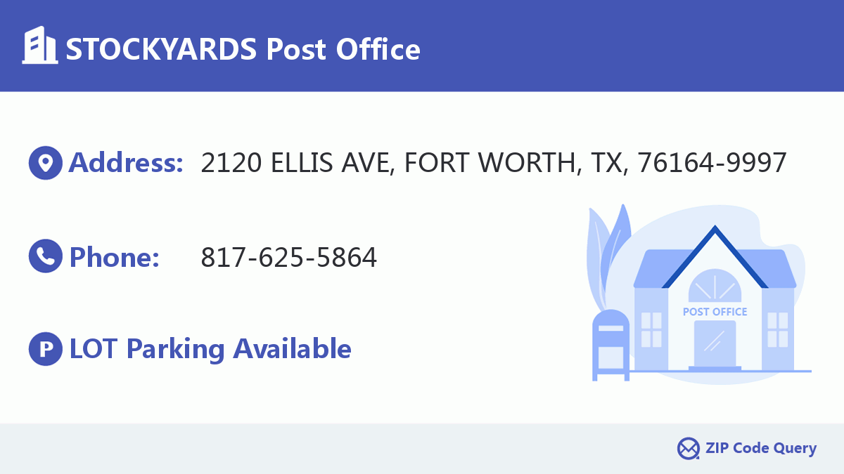 Post Office:STOCKYARDS