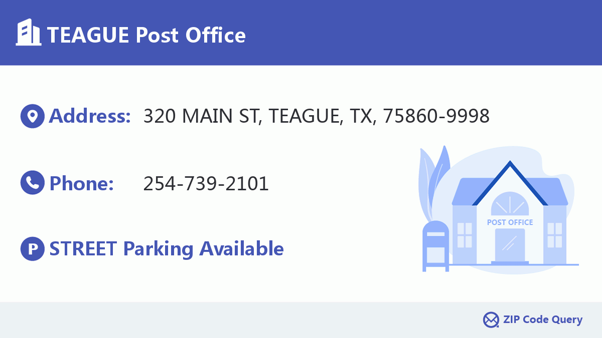 Post Office:TEAGUE