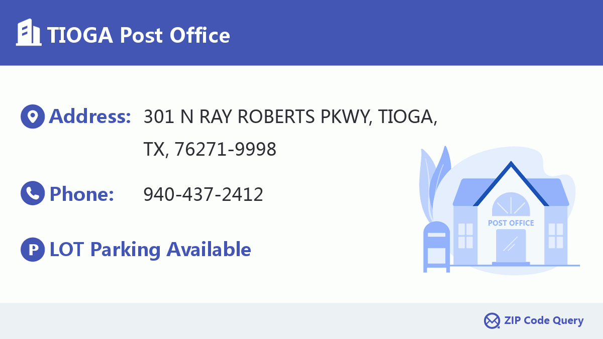 Post Office:TIOGA