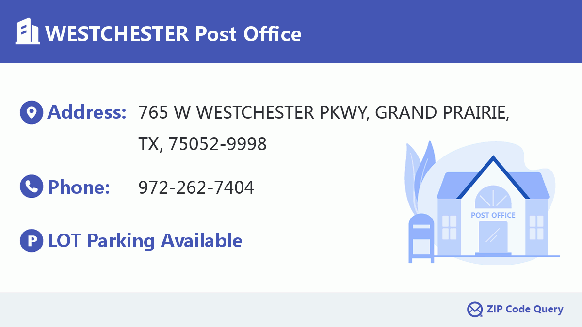 Post Office:WESTCHESTER