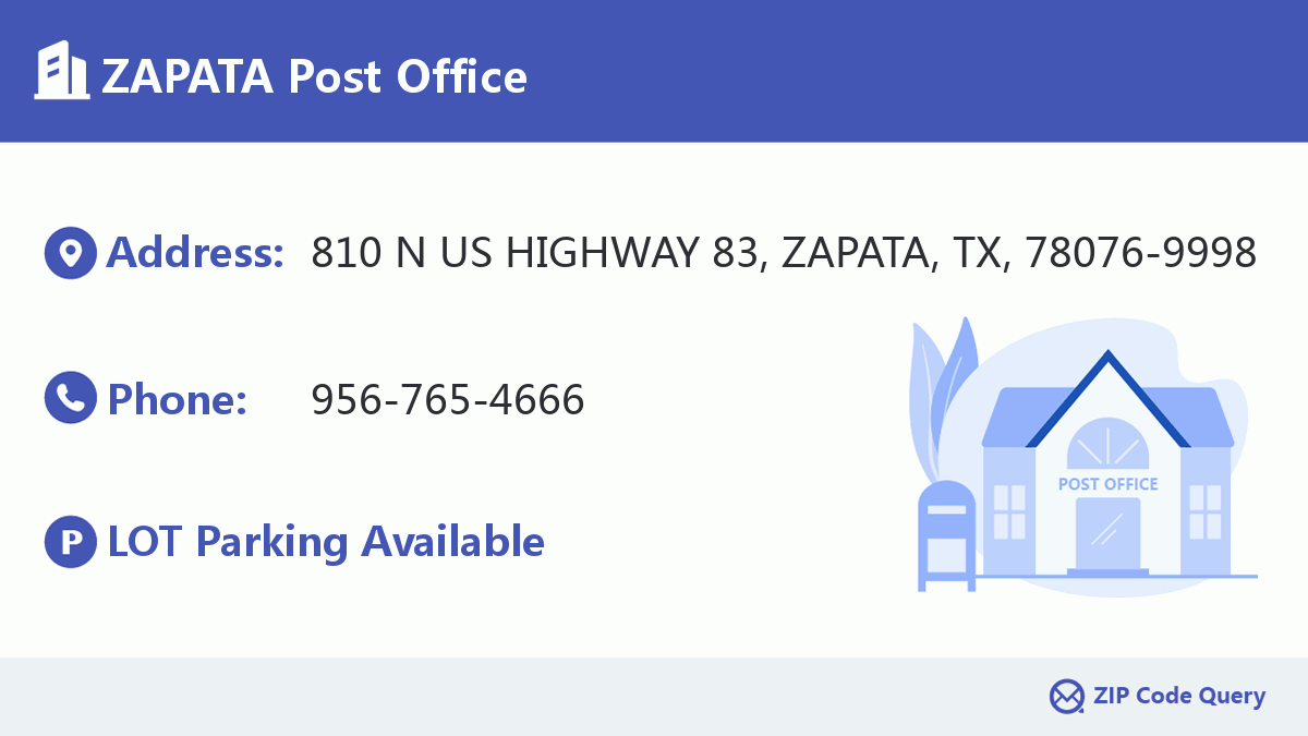 Post Office:ZAPATA